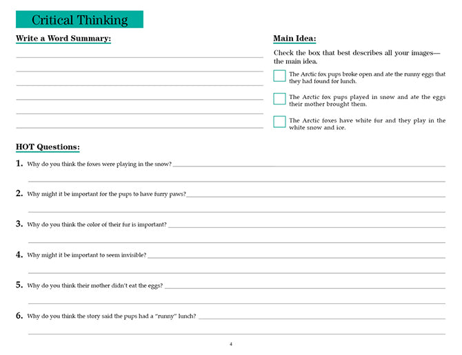 V/V® Comprehension Workbooks - Grade 5