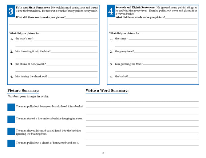 V/V® Comprehension Workbooks - Grade 6