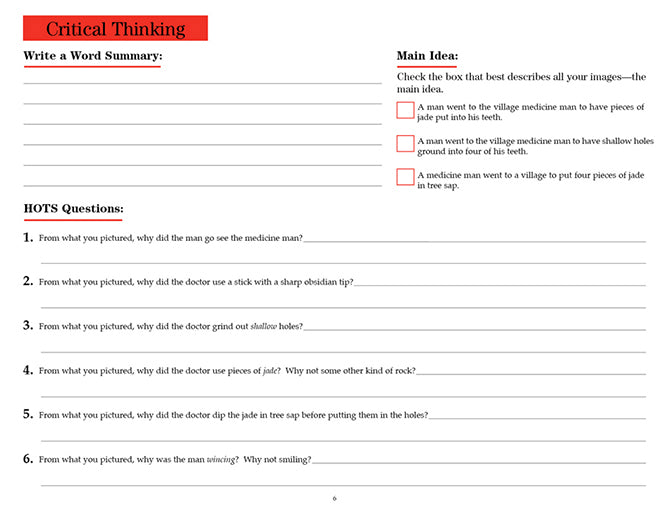 V/V® Comprehension Workbooks - Grade 6