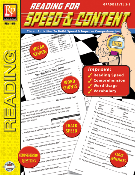 Reading for Speed & Content